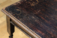 エレガントな脚のデザインでレトロな雰囲気のサイドテーブル　BB2402