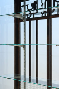 大正浪漫‼ レリーフ装飾でレトロ感溢れる4面ガラスケース　BB2415