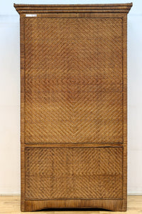 珍品!! 味わい深い網代編みの衣裳箪笥　BB3101