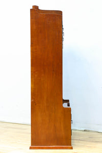 国産ステンドグラスが煌めく魅力的な造りのライティングビューロー　BB3114