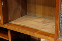 国産ステンドグラスが煌めく魅力的な造りのライティングビューロー　BB3114