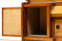 国産ステンドグラスが煌めく魅力的な造りのライティングビューロー　BB3114