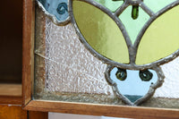 国産ステンドグラスが煌めく魅力的な造りのライティングビューロー　BB3114