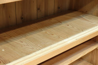 幅900ミリ!! 温かみのある木地色のレトロガラスケース　BB3115