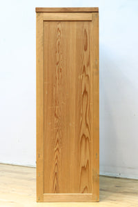 幅900ミリ!! 温かみのある木地色のレトロガラスケース　BB3115