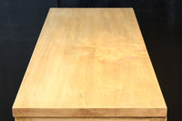 幅900ミリ!! 温かみのある木地色のレトロガラスケース　BB3115