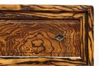 美しいけやきと黒柿杢目の風情溢れる極上茶箪笥　BB3117