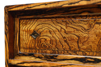 美しいけやきと黒柿杢目の風情溢れる極上茶箪笥　BB3117