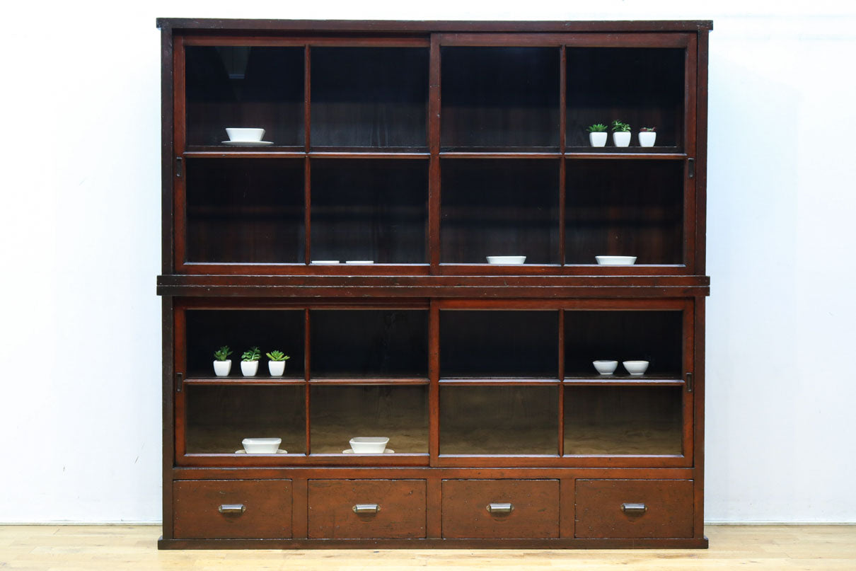 ディスプレイが愉しめるレトロガラスケース　BB3125