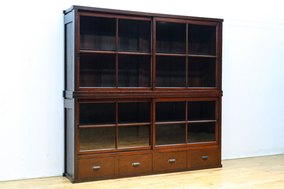 ディスプレイが愉しめるレトロガラスケース　BB3125