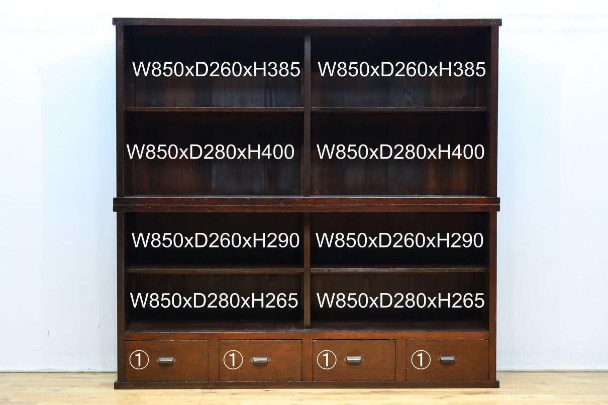 ディスプレイが愉しめるレトロガラスケース　BB3125