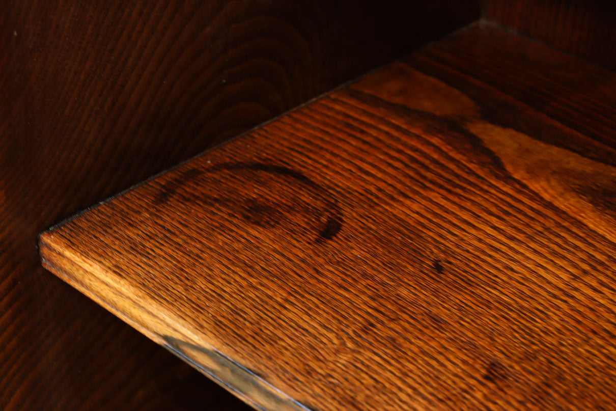 正面に黒柿、三方に欅を惜しみなく使用した高級感極上茶箪笥　BB3127