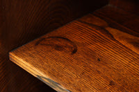 正面に黒柿、三方に欅を惜しみなく使用した高級感極上茶箪笥　BB3127