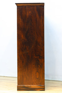 正面に黒柿、三方に欅を惜しみなく使用した高級感極上茶箪笥　BB3127