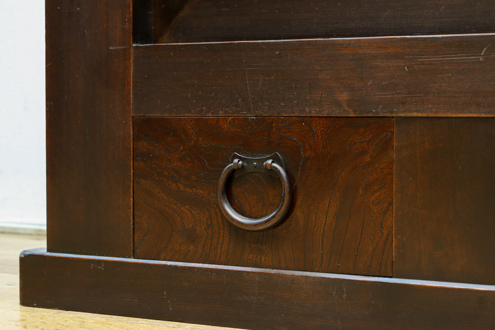 テレビ台に!! 艶やかな色彩で美しい格調あるローチェスト　BB3130