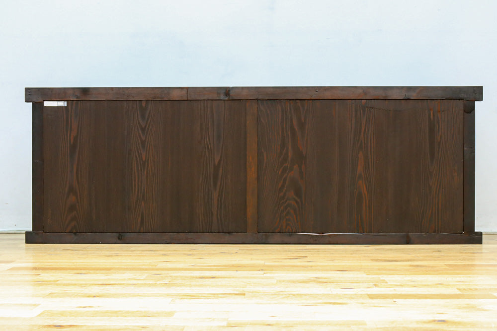 テレビ台に!! 艶やかな色彩で美しい格調あるローチェスト　BB3130