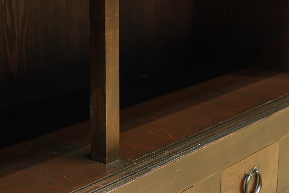 テレビ台に!! 艶やかな色彩で美しい格調あるローチェスト　BB3130