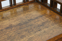 木枠デザインや蛇腹戸造りがお洒落なレトロ本棚　BB3150