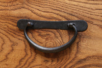 優美な杢目が流れる素地色の三方総欅収納箪笥　BB3153