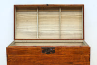 落ち着いた色艶で引き出し付きのつづら箱　BB3155