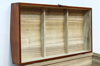 落ち着いた色艶で引き出し付きのつづら箱　BB3155