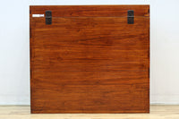 落ち着いた色艶で引き出し付きのつづら箱　BB3155