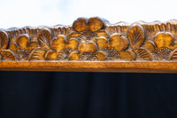 軽井沢彫りの上品な桜模様が浮かぶ鏡台　BB3164