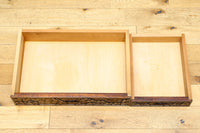 軽井沢彫りの上品な桜模様が浮かぶ鏡台　BB3164