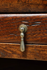 味わいが滲む欅一枚板の貫禄漂う両面使い文机　BB3167