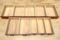 幅1960ミリ!! 四枚引き戸の壮観な造りで貫禄溢れる近江水屋箪笥　BB3173-MT