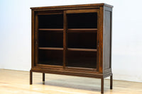 レトロガラスの煌めきが美しいアイアンフレーム付きガラスケース　BB3177