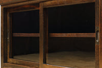 幅1076ミリ　ゆらゆらガラスの温かみあるレトロガラスケース　BB3178