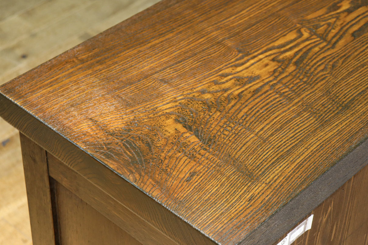 幅1076ミリ　ゆらゆらガラスの温かみあるレトロガラスケース　BB3178