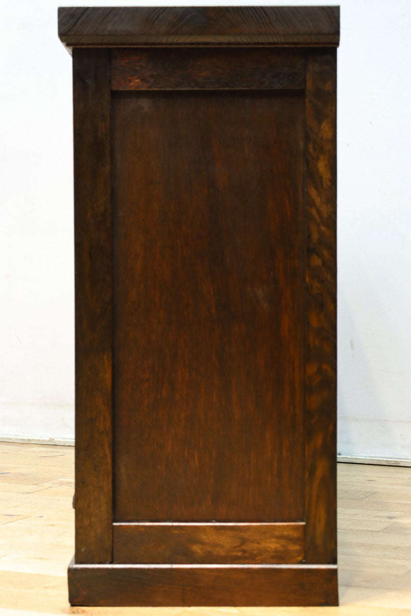 幅1076ミリ　ゆらゆらガラスの温かみあるレトロガラスケース　BB3178