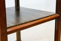 収納部分が3段に分割された使い易い脚高デザインのガラスケース　BB3180