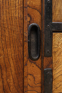 美しい杢目が流れる上質な帳場箪笥　BB3201