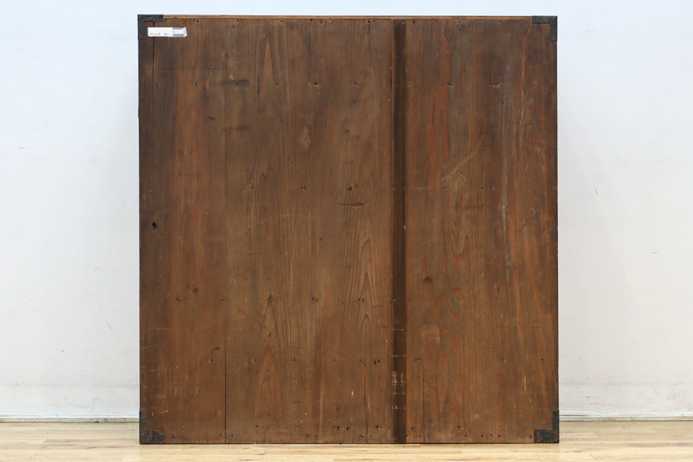 美しい杢目が流れる上質な帳場箪笥　BB3201