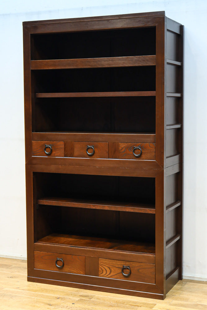 希少サイズ!! 上質さが伝わる細身の京水屋箪笥 BB3217 – 古福庵