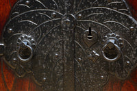 江戸時代寛政四年！！全面総欅仙台帳場箪笥　BB3238