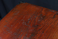 味わい深い古色に包まれたアイアンフレーム付き最上小箪笥　BB3240