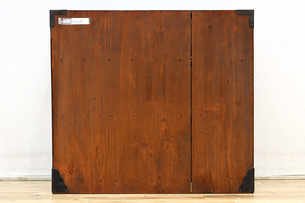 赤みを帯びた風情溢れる最上小箪笥　BB3241