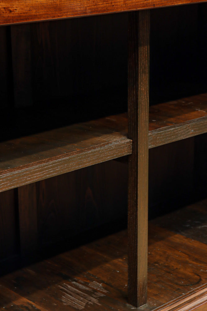 極上前面総けやき！！型変わり９尺近江水屋箪笥　BB3243