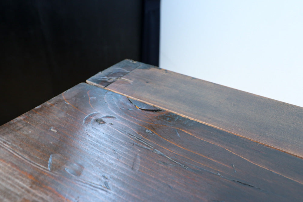 大珍品‼ 当時の生活の知恵から生まれた三面収納•両面使い階段箪笥　BB3244