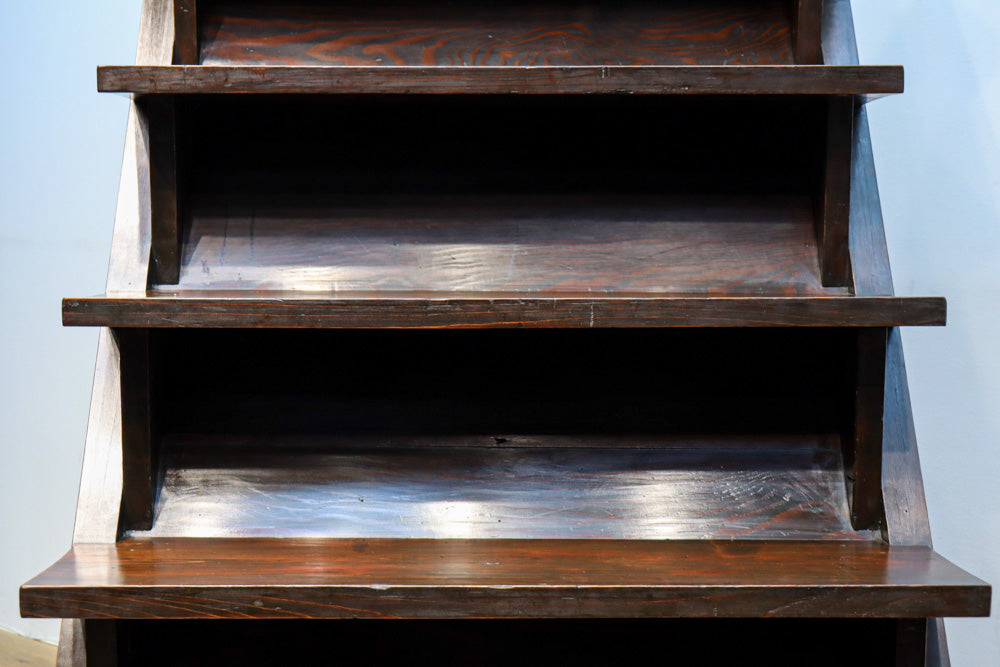 大珍品‼ 当時の生活の知恵から生まれた三面収納•両面使い階段箪笥　BB3244