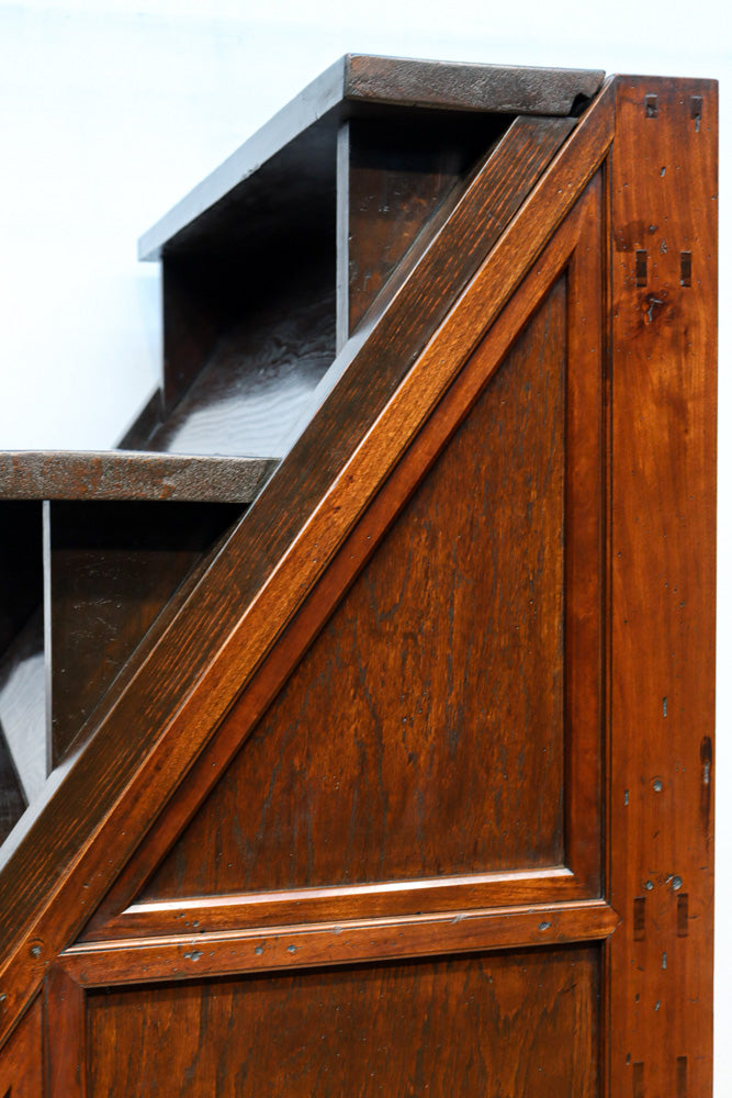 大珍品‼ 当時の生活の知恵から生まれた三面収納•両面使い階段箪笥　BB3244