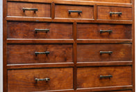 大珍品‼ 当時の生活の知恵から生まれた三面収納•両面使い階段箪笥　BB3244