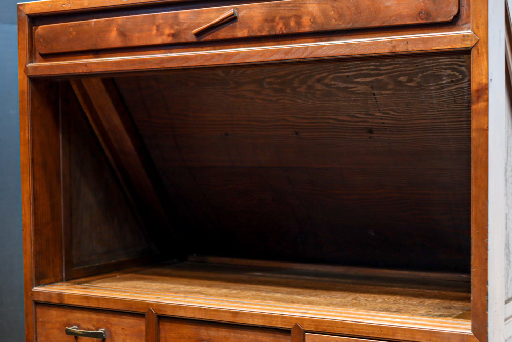 大珍品‼ 当時の生活の知恵から生まれた三面収納•両面使い階段箪笥　BB3244