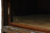 珍品!! 味わいある風合いをした引き違い戸のスタッキング式ガラスケース　BB3249