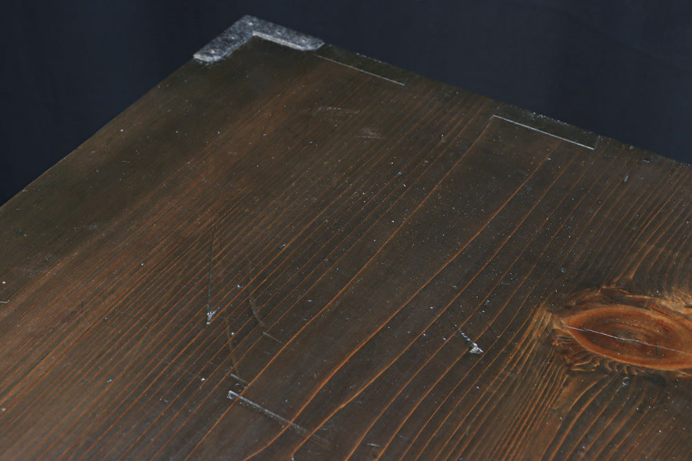 珍品!! 味わいある風合いをした引き違い戸のスタッキング式ガラスケース　BB3249