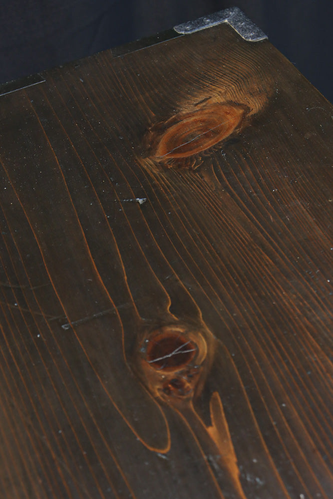 珍品!! 味わいある風合いをした引き違い戸のスタッキング式ガラスケース　BB3249